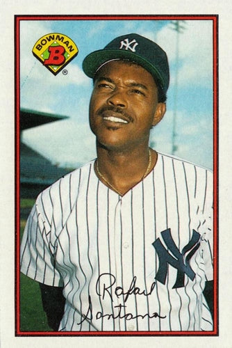 #174 Rafael Santana - New York Yankees - 1989 Bowman Baseball