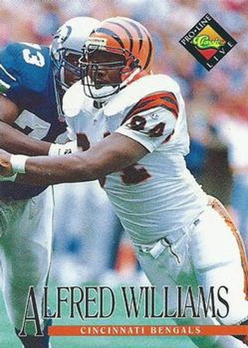 #174 Alfred Williams - Cincinnati Bengals - 1994 Pro Line Live Football