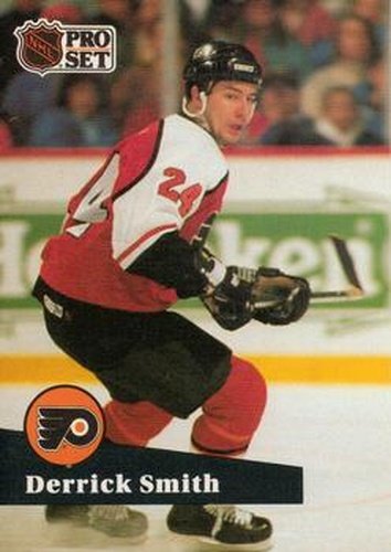 #174 Derrick Smith - 1991-92 Pro Set Hockey