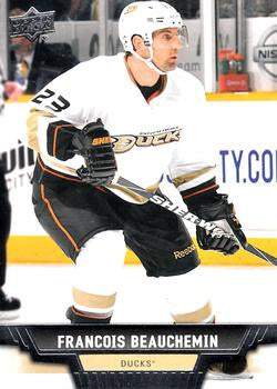 #174 Francois Beauchemin - Anaheim Ducks - 2013-14 Upper Deck Hockey