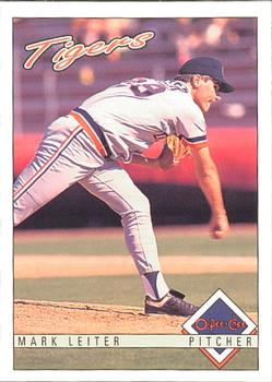 #174 Mark Leiter - Detroit Tigers - 1993 O-Pee-Chee Baseball