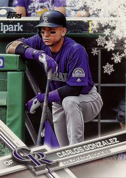 #HMW174 Carlos Gonzalez - Colorado Rockies - 2017 Topps Holiday Baseball