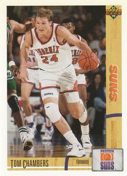 #174 Tom Chambers - Phoenix Suns - 1991-92 Upper Deck Basketball