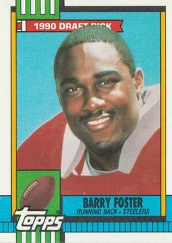 #174 Barry Foster - Pittsburgh Steelers - 1990 Topps Football