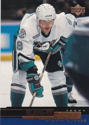 #174 Teemu Selanne - Anaheim Mighty Ducks - 1999-00 Upper Deck Hockey