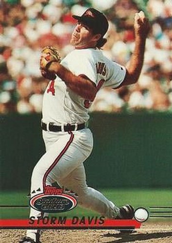 #174 Storm Davis - Baltimore Orioles - 1993 Stadium Club Baseball