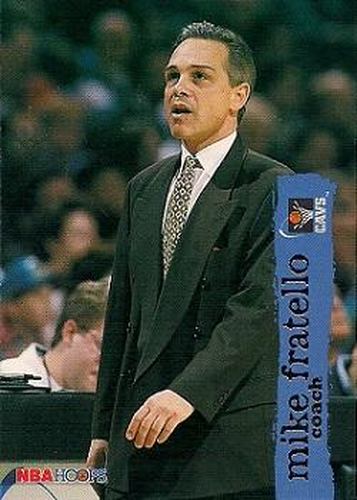 #174 Mike Fratello - Cleveland Cavaliers - 1995-96 Hoops Basketball