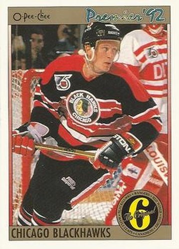 #174 Jeremy Roenick - Chicago Blackhawks - 1991-92 O-Pee-Chee Premier Hockey