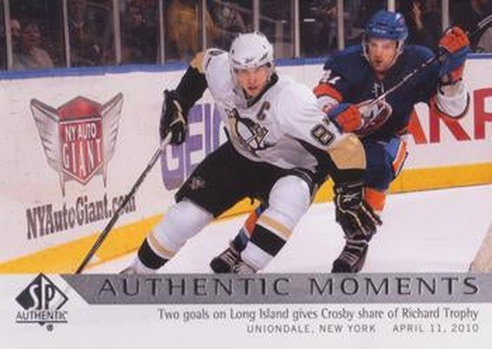 #174 Sidney Crosby - Pittsburgh Penguins - 2012-13 SP Authentic Hockey