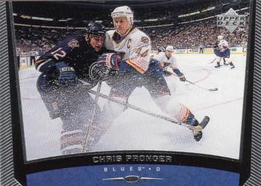 #174 Chris Pronger - St. Louis Blues - 1998-99 Upper Deck Hockey