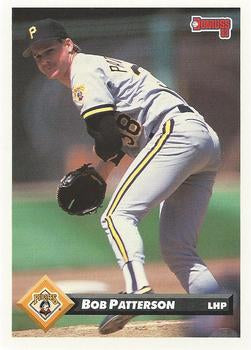 #174 Bob Patterson - Pittsburgh Pirates - 1993 Donruss Baseball
