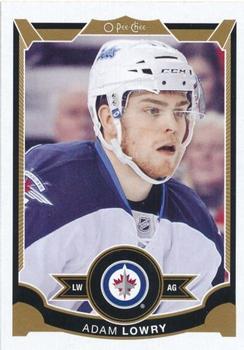 #174 Adam Lowry - Winnipeg Jets - 2015-16 O-Pee-Chee Hockey