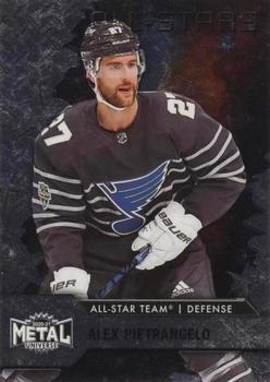 #174 Alex Pietrangelo - St. Louis Blues - 2020-21 Skybox Metal Universe Hockey