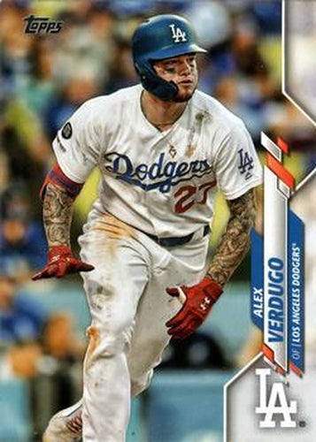 #174 Alex Verdugo - Los Angeles Dodgers - 2020 Topps Baseball