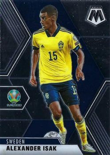 #174 Alexander Isak - Sweden - 2021 Panini Mosaic UEFA EURO Soccer