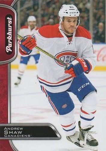#174 Andrew Shaw - Montreal Canadiens - 2016-17 Parkhurst - Red Hockey