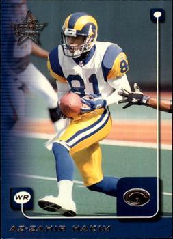 #174 Az-Zahir Hakim - St. Louis Rams - 1999 Leaf Rookies & Stars Football