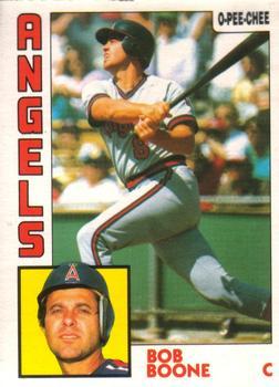 #174 Bob Boone - California Angels - 1984 O-Pee-Chee Baseball