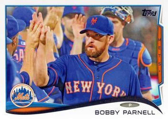 #174 Bobby Parnell - New York Mets - 2014 Topps Baseball
