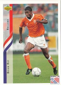 #174 Brian Roy - Netherlands - 1994 Upper Deck World Cup Contenders English/Spanish Soccer