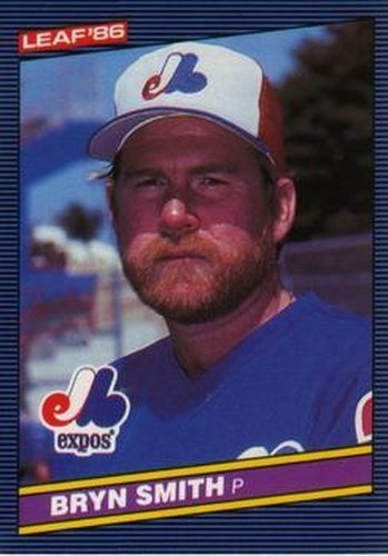 #174 Bryn Smith - Montreal Expos - 1986 Leaf Baseball