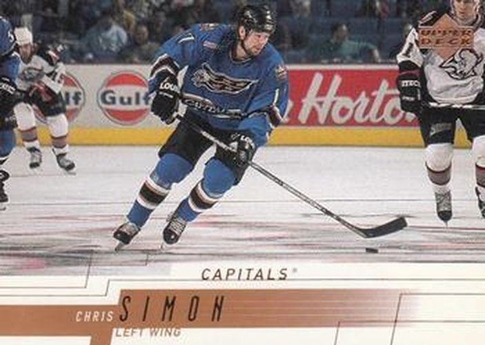 #174 Chris Simon - Washington Capitals - 2000-01 Upper Deck Hockey