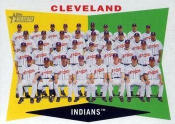 #174 Cleveland Indians - Cleveland Indians - 2009 Topps Heritage Baseball