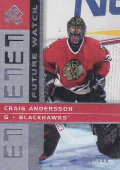 #174 Craig Andersson - Chicago Blackhawks - 2002-03 SP Authentic Hockey