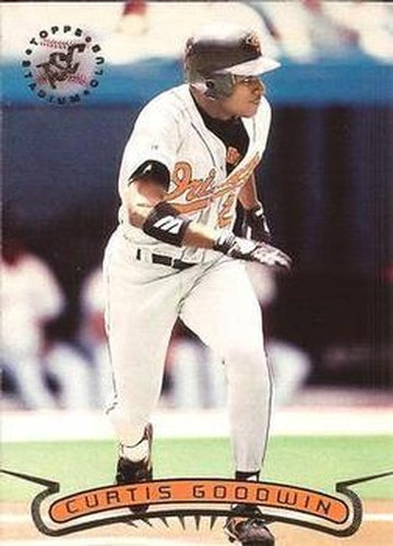 #174 Curtis Goodwin - Baltimore Orioles - 1996 Stadium Club Baseball