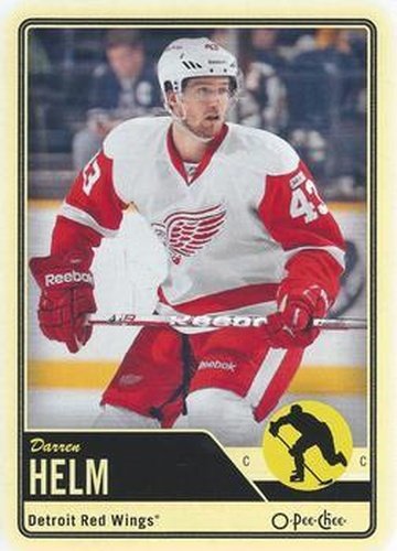 #174 Darren Helm - Detroit Red Wings - 2012-13 O-Pee-Chee Hockey