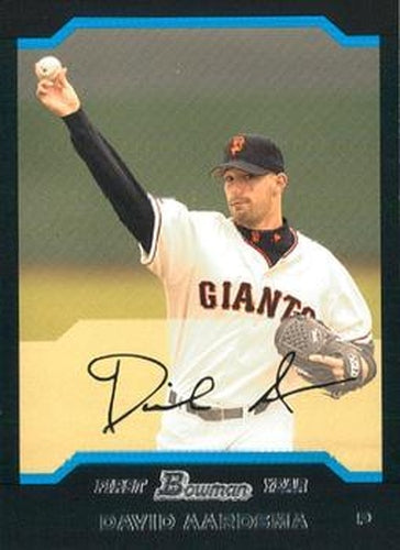 #174 David Aardsma - San Francisco Giants - 2004 Bowman Baseball