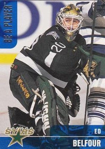 #174 Ed Belfour - Dallas Stars - 1999-00 Be a Player Memorabilia Hockey