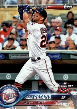 #174 Eddie Rosario - Minnesota Twins - 2018 Topps Opening Day Baseball