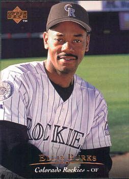 #174 Ellis Burks - Colorado Rockies - 1995 Upper Deck Baseball