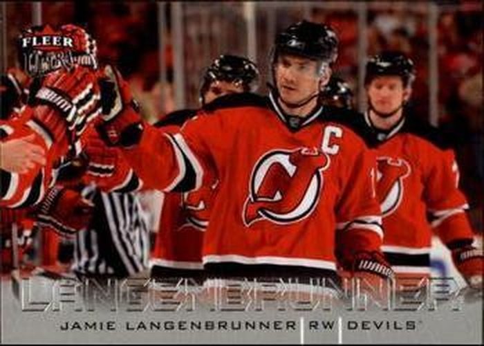 #174 Jamie Langenbrunner - New Jersey Devils - 2009-10 Ultra Hockey