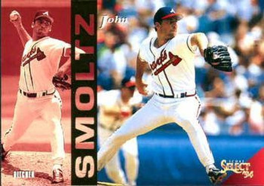 #174 John Smoltz - Atlanta Braves - 1994 Select Baseball