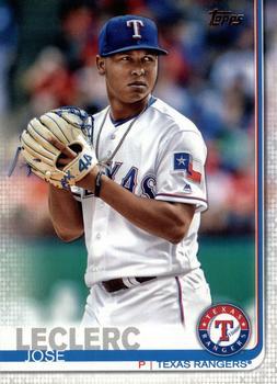 #174 Jose Leclerc - Texas Rangers - 2019 Topps Baseball