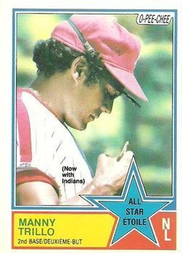 #174 Manny Trillo - Cleveland Indians - 1983 O-Pee-Chee Baseball