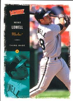 #174 Mike Lowell - Florida Marlins - 2000 Upper Deck Victory Baseball