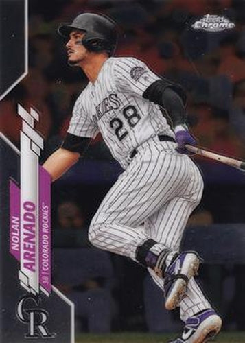 #174 Nolan Arenado - Colorado Rockies - 2020 Topps Chrome Baseball