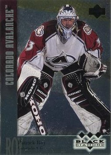 #174 Patrick Roy - Colorado Avalanche - 1996-97 Upper Deck Black Diamond Hockey