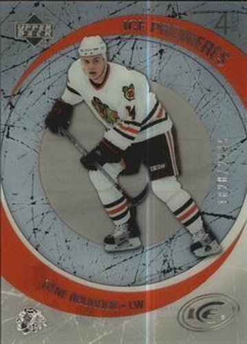 #174 Rene Bourque - Chicago Blackhawks - 2005-06 Upper Deck Ice Hockey