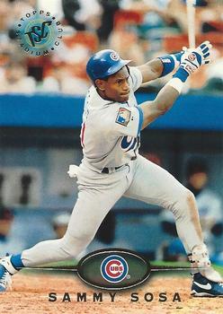 #174 Sammy Sosa - Chicago Cubs - 1995 Stadium Club Baseball