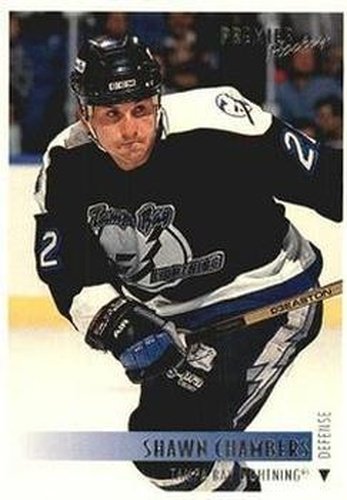 #174 Shawn Chambers - Tampa Bay Lightning - 1994-95 Topps Premier Hockey