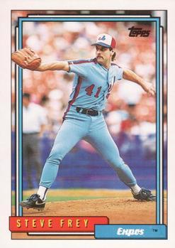 #174 Steve Frey - Montreal Expos - 1992 Topps Baseball