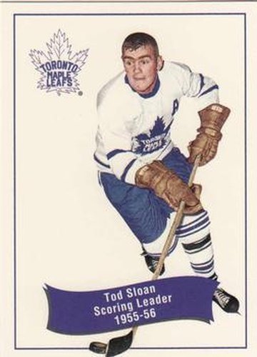 #174 Tod Sloan - Toronto Maple Leafs - 1994 Parkhurst Missing Link 1956-57 Hockey