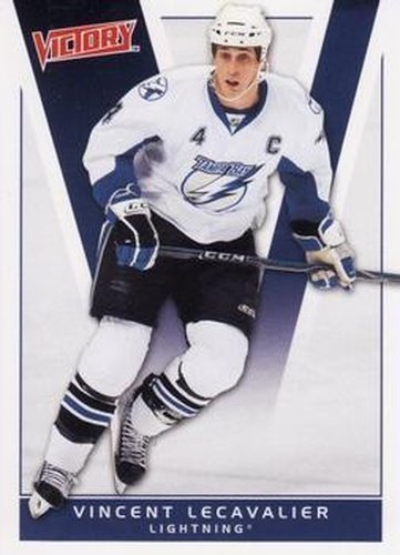 #174 Vincent Lecavalier - Tampa Bay Lightning - 2010-11 Upper Deck Victory Hockey