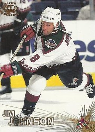 #174 Jim Johnson - Phoenix Coyotes - 1997-98 Pacific Crown Hockey
