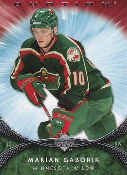#174 Marian Gaborik - Marian Gaborik - 2007-08 Upper Deck Ovation Hockey