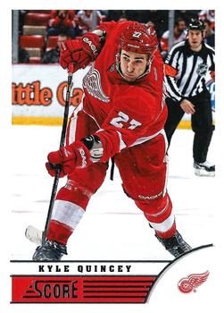 #174 Kyle Quincey - Detroit Red Wings - 2013-14 Score Hockey